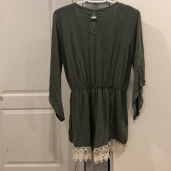 Green Romper - Picture 2 of 2